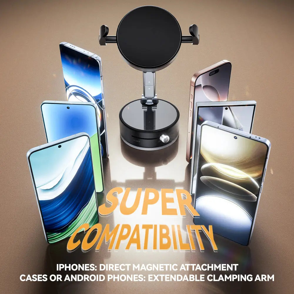 A9 – Foldable Arm Vacuum Magnetic Phone Holder BL ZLink