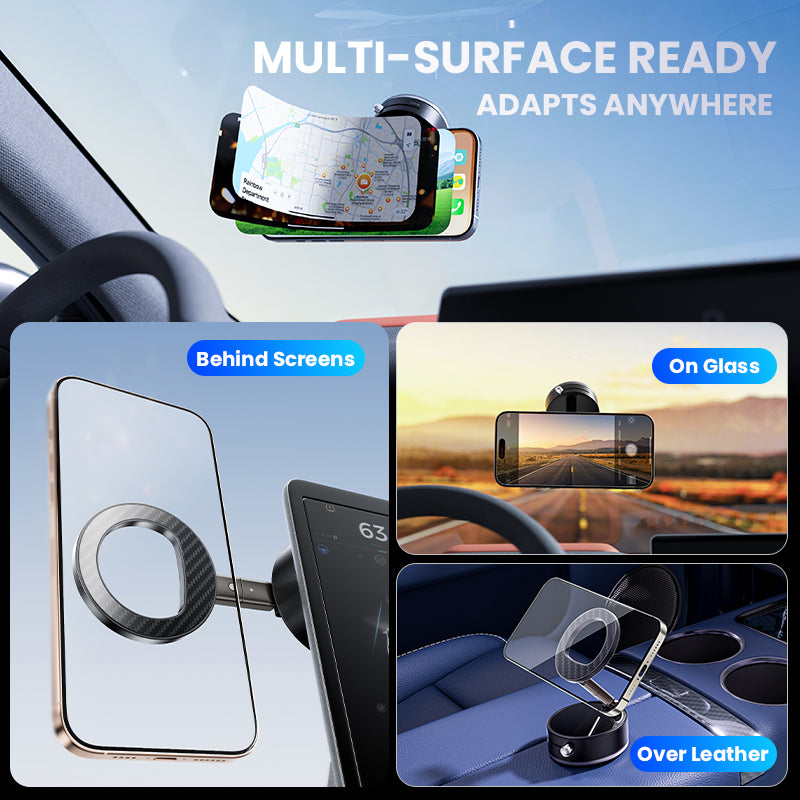 A7 Pro – Rotating Foldable Magnetic Vacuum Mount