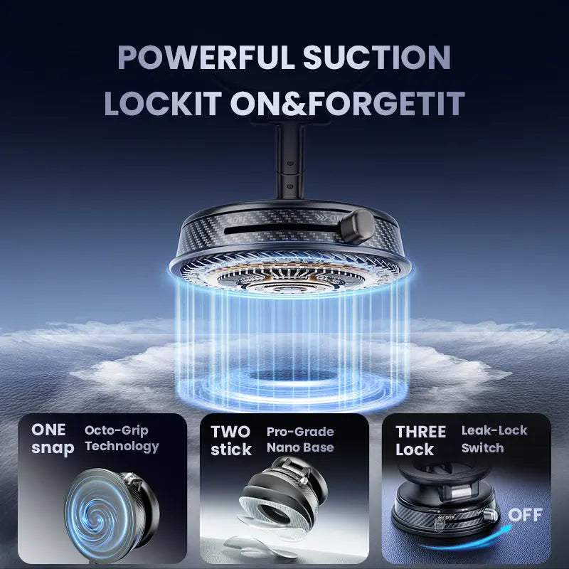 A13 – Vacuum Magnetic Phone Mount BL ZLink
