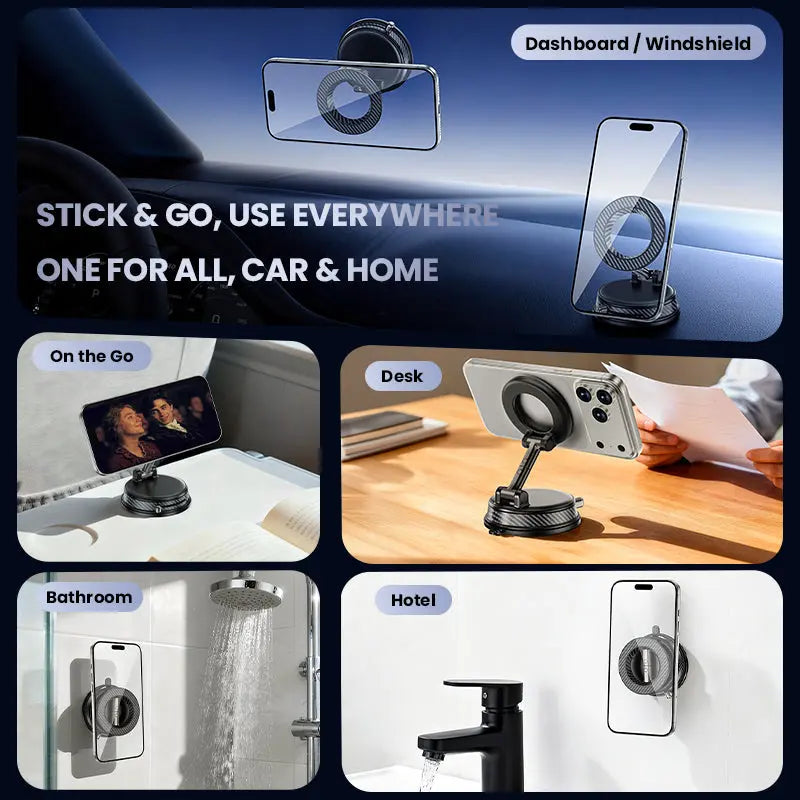 A13 – Vacuum Magnetic Phone Mount BL ZLink