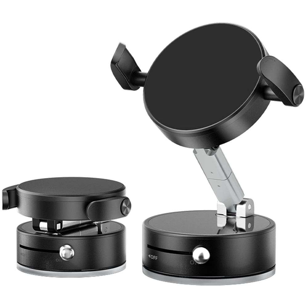 A9 – Foldable Arm Vacuum Magnetic Phone Holder