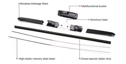 Beam Wiper Blade JRK-810 Universal 12"-28" BL ZLink
