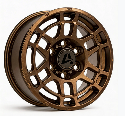 18" Satin Bronze Forged Aluminum Alloy Wheel – 6×139.7 Concave Design for Mercedes-Benz BL ZLink