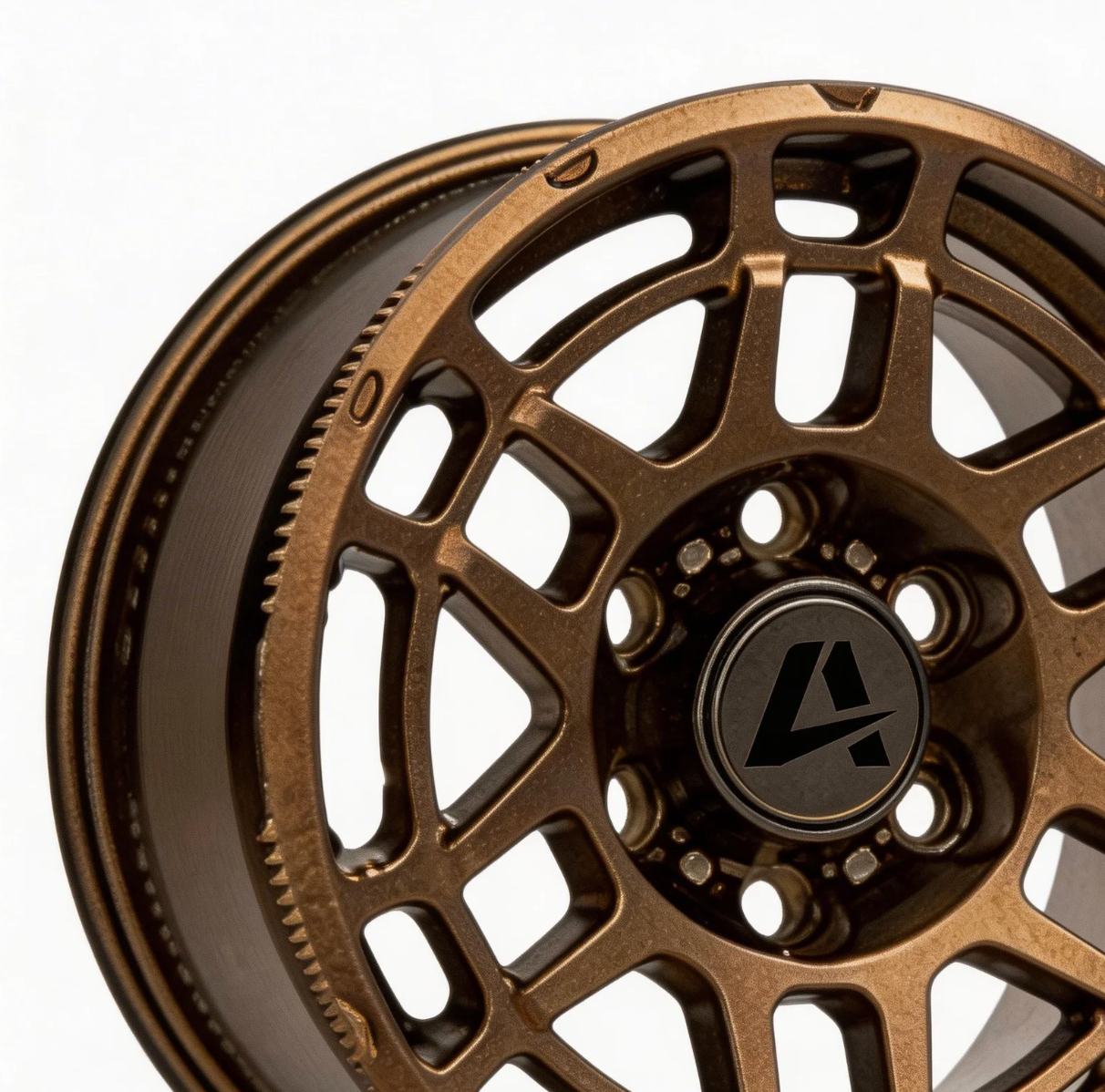 18" Satin Bronze Forged Aluminum Alloy Wheel – 6×139.7 Concave Design for Mercedes-Benz BL ZLink