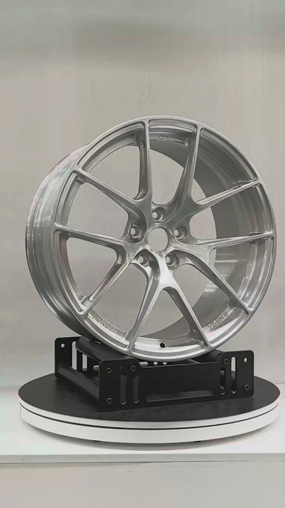 Forged Alloy Wheel – Silver Finish | 18-22 inches | 4/5/6/8/10 Lug Holes
